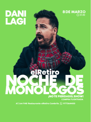 elRetiro NOCHE DE MONÓLOGOS - Dani Lagi